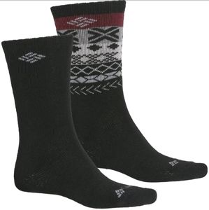 2 Pair Columbia Wool Socks in Gift Box